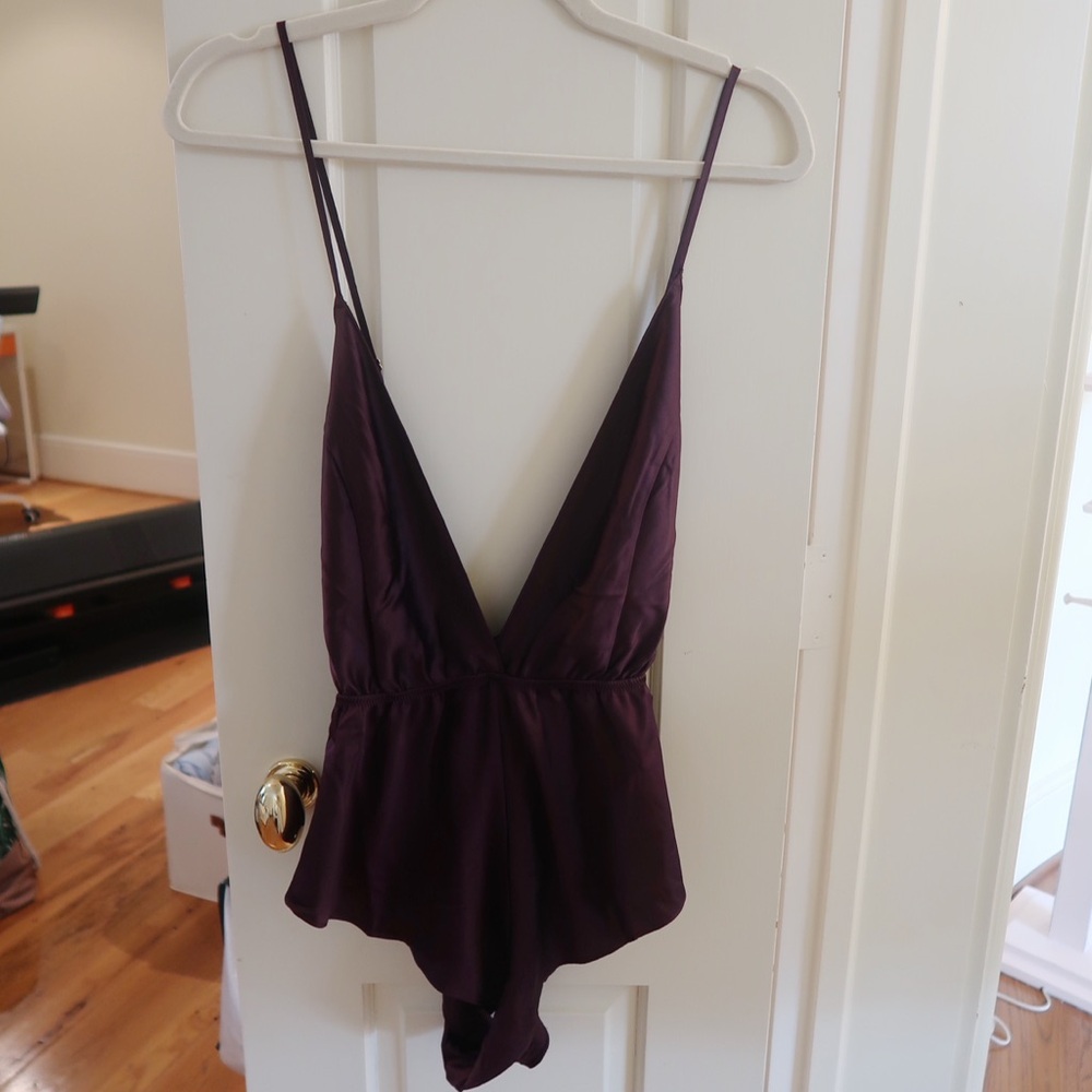 Victoria's Secret Satin Flutter Romper